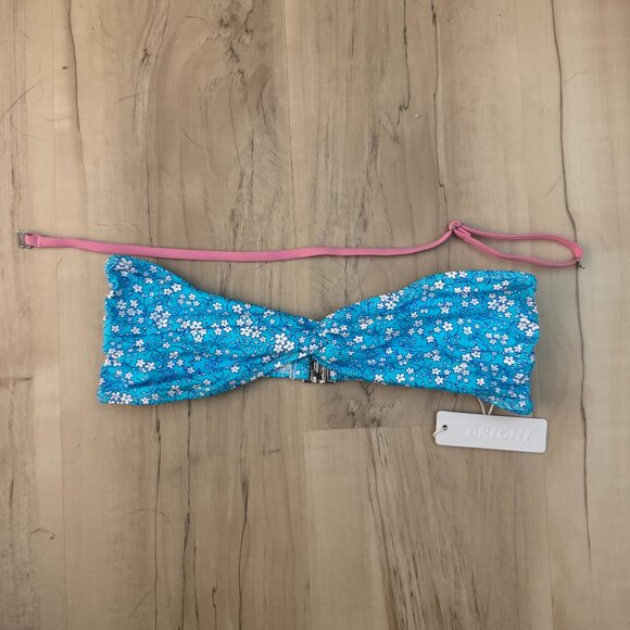 Bright Swimwear NiaTop in Paradise Blue, size small - Picture 3 of 7